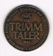 *** PENNING  AOK EIN TRIMM TALER  1988 - Souvenirmunten (elongated Coins)