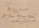 *BE443 CUBA INDEPENDENCE WAR CORONEL FRANCISCO DIAZ VIVO SIGNED DOC 1898 - Other & Unclassified