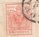 LV228 - LOMBARDO VENETO - 20 Novembre 1857-  Lettera Da Padova A  Legnago  Con 15 Cent. Rosso  3° Tipo -  . Leggi ... - Lombardo-Veneto