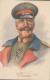 Künstler-Portrait Von Francois In Uniform, Postkarte Signiert Eud. Schneider, Heerführer, Adel - Guerre 1914-18