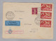 Schweiz Flugpost 1930-09-05 Zürich Flugplatz Brief Nach Lorch D - Erst- U. Sonderflugbriefe