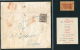 ITALY 1858 FRENCH MAIL STEAMER GENOA CIVITA VECCHIA - Papal States