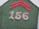 ANCIEN INSIGNE LOT LOSANGE DE COL  MODELE 1956 DU 156 RALP ??? A IDENTIFIER  ETAT EXCELLENT - Armée De Terre