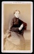 PHOTO Photographie CDV Portrait De Femme - Charles MERCOU (Succr. Larribau) Photographe 75008 PARIS - Ancianas (antes De 1900)