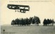 Aviation Henry Farman Biplan Au Camp De Chalons En Plein Vol Carte Postale Ancienne 1908 - ....-1914: Precursors