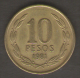 CILE 10 PESOS 1981 - Chili