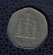 Emirats Arabes Unis UAE 1995 Monnaie Coin 50 Fils Puits Derricks De Pétrole - United Arab Emirates