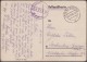 Allemagne 1940. Carte En Franchise Militaire.  2 Gefangene Gemacht, Soldat Allemand Ayant Fait Deux Oies Prisonnières - Oies