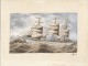 DESSIN  -  LITOGRAPHIE  -  BATEAU   -  Réalisation Signée - Bateaux