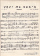 Romania - " Vant De Seara" - Romanta - Nello Manzatti - Radu Gyr - Partitura - Partitions Musicales Anciennes