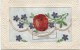 Embroidered Silk Postcard: FLOWER 1910 - Bestickt