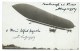 CPA BALLON DIRIGEABLE / AUTOGRAPHE AERONAUTE CAPAZZA / LEBAUDY 1910 - Zeppeline