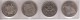 Jetons De Commune - Gemeentepenningen - Lot De 4 Jetons Différents - Voir Scan - Lot 4 - Tokens Of Communes