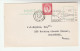 1964 COVER Slogan USE LIVERPOOL AIRPORT FOR SPEED & EFFICIENCY   Aviation Stamps Flight Card Gb - Airplanes