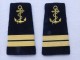 Delcampe - MANCHONS D'EPAULE  MARINE Grade ENSEIGNE DE VAISSEAU 1° CLASSE - Uniformes