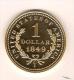 USA - MEDAILLE - UNITED STATES OF AMERICA - 1 DOLLAR 1849 - COPY 2007 - Autres & Non Classés