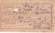 14.11.1945 RÉUNION GARE DE ST DENIS. BORDEREAU D´EXPÉDITION  / 5913 - Cartas & Documentos