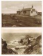 RB 1049 - 5 Real Photo Postcards - Lands Ends Cornwall - All With Triangular Cachets - First &amp; Last House +++ - Land's End