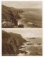 RB 1049 - 5 Real Photo Postcards - Lands Ends Cornwall - All With Triangular Cachets - First &amp; Last House +++ - Land's End