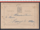 ESPAGNE - 1889 -   ENTIER POSTAL DE LABISBAL VERS ARENYS DE MAR - - 1850-1931