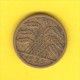 GERMANY  5 REICHSPFENNIG 1925 A (KM # 39) - 5 Rentenpfennig & 5 Reichspfennig