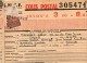 Colis Postaux - Bulletin D´expedition 3kg 8.6F N° 305471 - Timbre 3f0 - Cachet Gare S.N.C.F. Sud-Est CANNES Voyageurs - Lettres & Documents