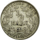 Monnaie, GERMANY - EMPIRE, 1/2 Mark, 1916, Munich, SUP, Argent, KM:17 - 1/2 Mark