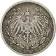 Monnaie, GERMANY - EMPIRE, 1/2 Mark, 1905, Berlin, TB+, Argent, KM:17 - 1/2 Mark