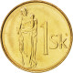 Monnaie, Slovaquie, Koruna, 2005, SPL, Bronze Plated Steel, KM:12 - Slovaquie