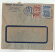 1949 BELGIUM Usines STANDARD DRUM & BARREL CO COVER Multi Stamps - Covers & Documents