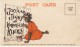 Korn-Kinks H-O Company, Black Girls Sneak Treat 'Maw, Where's Your Politeness', C1900s Vintage Postcard - Black Americana