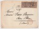 Schweiz, 1874, 30 C. 3 Werte,Brief  3. Stufe! , #2844 - Brieven En Documenten