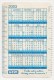 Calendrier 2003, Union Des Classes Moyennes. (papier Plastifié) - Petit Format : 2001-...