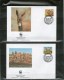 ANE: 4 FDC WWF SOUDAN 1994 - Burros Y Asnos