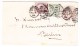GB London 7.8.1886 Ganzsachen Brief Mit Zusatzfrankatur Nach Berlin D - Other & Unclassified
