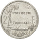 Monnaie, French Polynesia, 2 Francs, 1990, TTB+, Aluminium, KM:10, Lecompte:41 - Frans-Polynesië