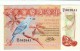 Surinam #119 2 1/2 Gulden 1985 Banknote Currency Money, Bird Lizard - Surinam
