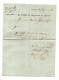 !!! DEPARTEMENT CONQUIS 110 LES APENNINS MARQUE POSTALE DE CHIAVARI SUR DOCUMENT DU PREFET DU DEPARTEMENT DES APENNINS - 1792-1815: Départements Conquis