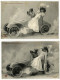 2 CPA Précurseur-1903-série Une Promenade En Automobile-envoyées à Paul Théodon - Sammlungen, Lose & Serien