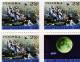 Apollo-Programm 1979 USA Mondauto Polen 2123 VB Mit 2xZf+Block 48 ** 20€ Mond-Flug Bloque Bloc M/s Space Sheet Bf POLAND - Full Sheets