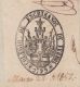 E1191 SPAIN ESPAÑA OLD DOCPROCURADORES LAWYER &amp; NOTARIES 1857 EL FERROL - Fiscaux-postaux