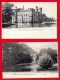 Meise ( Meysse). Château Et Parc De La Princesse Charlotte. Lot De 2 Cartes . Ca 1900 - Meise