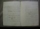 14 JUILLET 1862 VICTOR DU SART BARON DE MOLEMBAIX A BELLIGNIES NORD ACTE ECHANGE DE TERRES CACHETS FISCAUX - Manuscrits