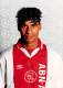 03817 "AJAX AMSTERDAM - FRANK RIJKAARD". CALCIO , SOCCER. FOTOGRAFIA ORIGINALE. - Sport