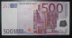500 Euro Germany R014A1 Trichet Serie X Perfect UNC - 500 Euro