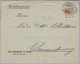 DR 1898-08-18 DÜREN Drucksache Mit 3Pf Perfin C/SCHL S Carl Schleicher & Schmidt - Andere & Zonder Classificatie