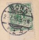 DR 1895-07-02 BONN Postkarte Mit 5Pf. Perfin "B.F./B2 Bonner Fahnenfabrik - Andere & Zonder Classificatie