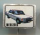 MERCEDES - Car, Automobile, Vintage Pin Badge - Mercedes