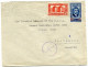 SYRIE LETTRE AVEC CACHET DE CONTROLE POSTAL DEPART DAMAS 23-I 1944 POUR JERUSALEM - Cartas & Documentos