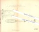 Original Patent - A. Munzinger In Olten , 1880 , Spinnmaschine Für Streichgarn , Spinnen , Spinnerei , Garn , Spinnrad ! - Documents Historiques